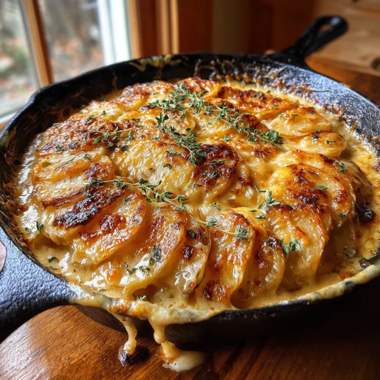 Ultimate Creamy Skillet Scalloped Potatoes Recipe