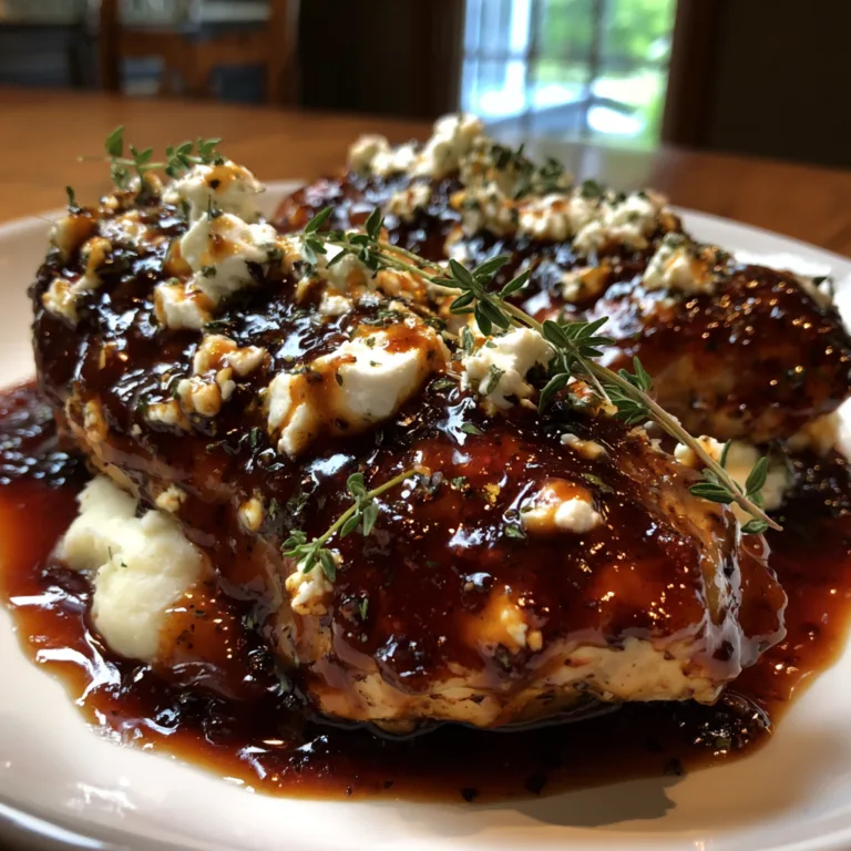 Slow Cooker Fig Jam & Goat Cheese Chicken