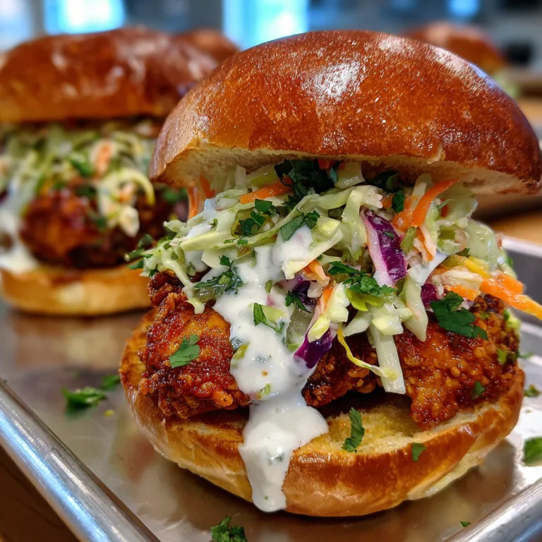 Crispy Hot Honey Chicken Sandwich