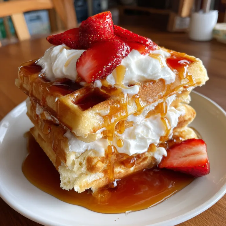 High Protein Waffles