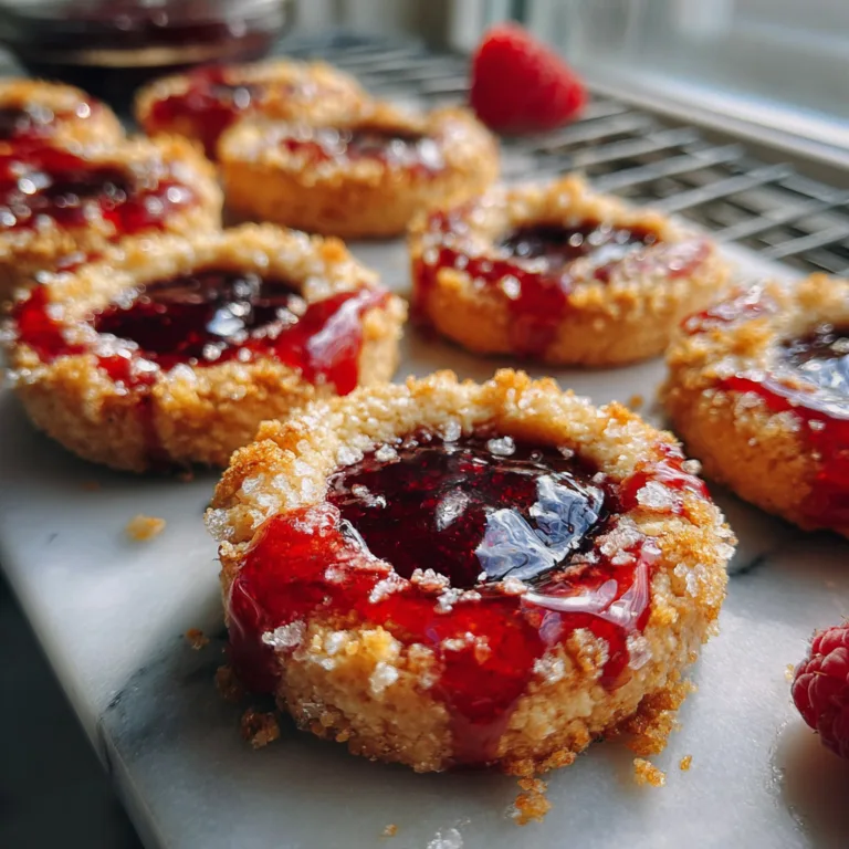 Buttery Raspberry Crumble Cookies