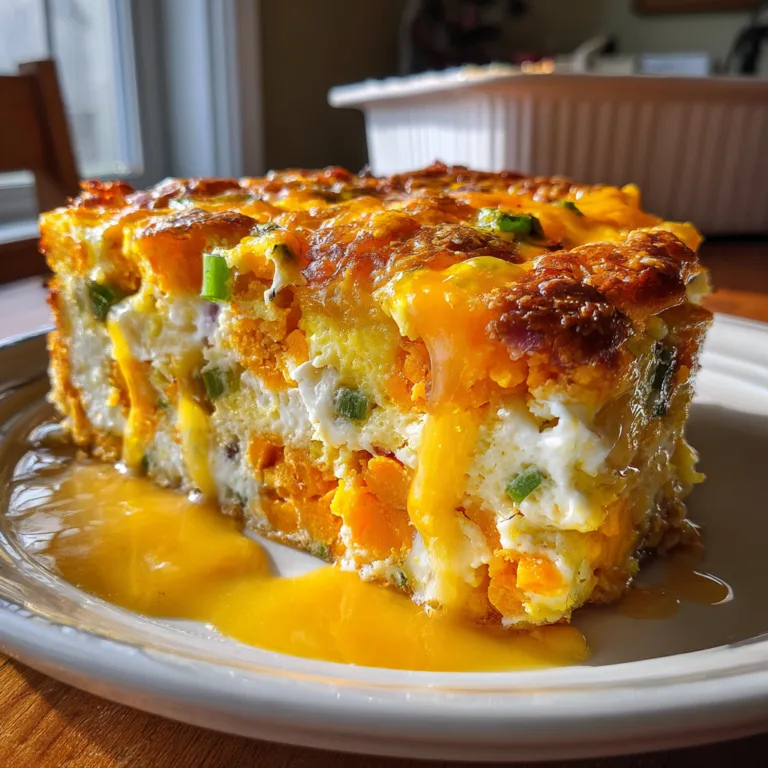 Protein-Packed Sweet Potato Egg Casserole