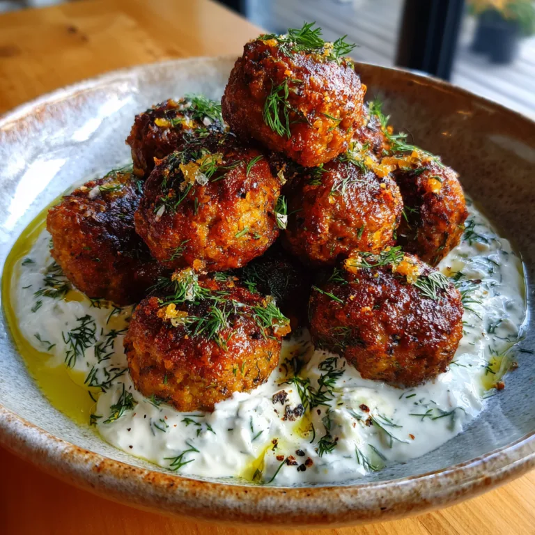 Greek Lentil Meatballs