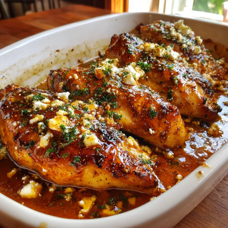 Hot Honey Feta Chicken