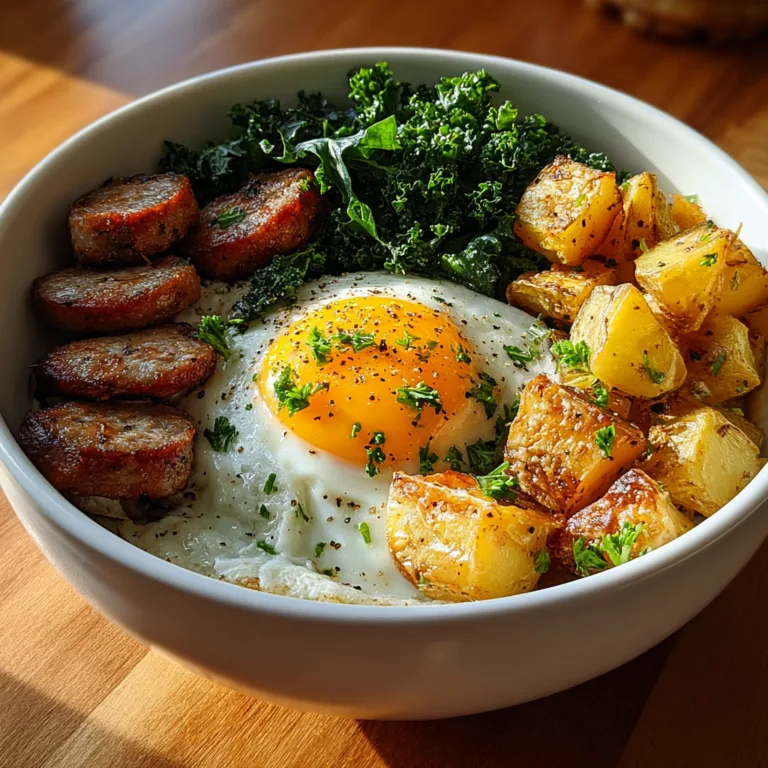 Sausage & Potato Breakfast Power Bowl