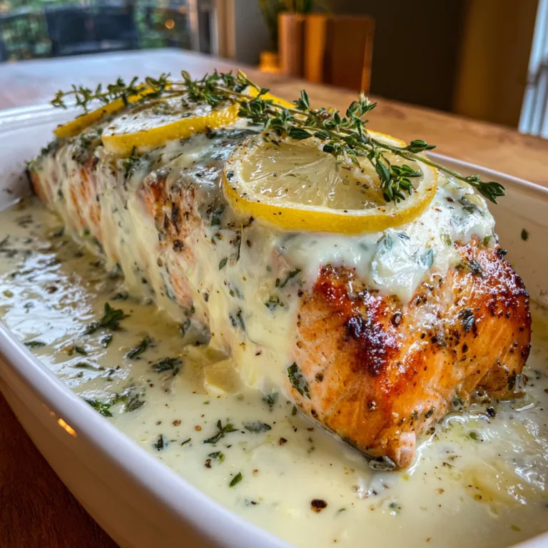 Baked Boursin Salmon