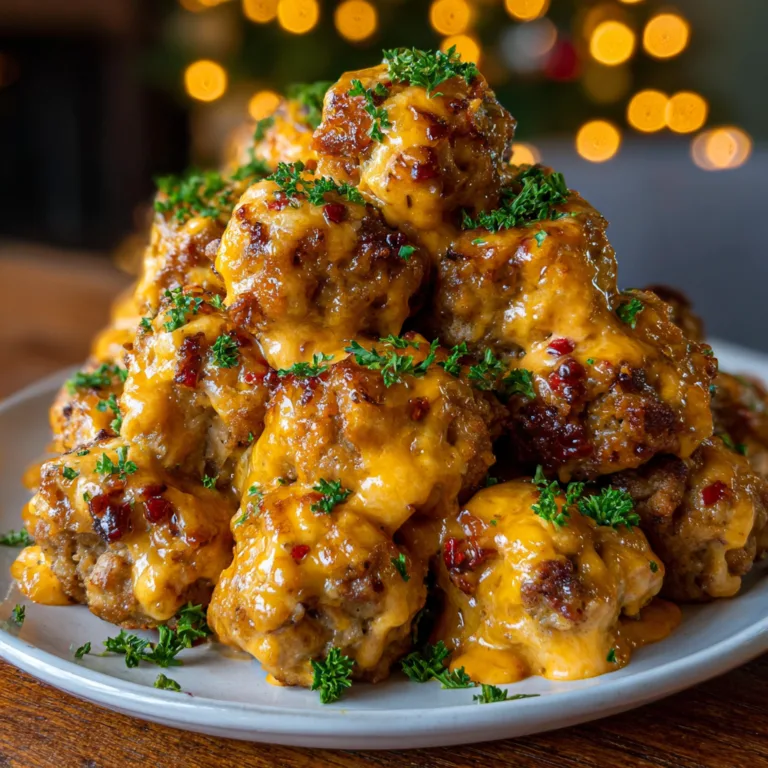 Rotel Cream Cheese Sausage Balls