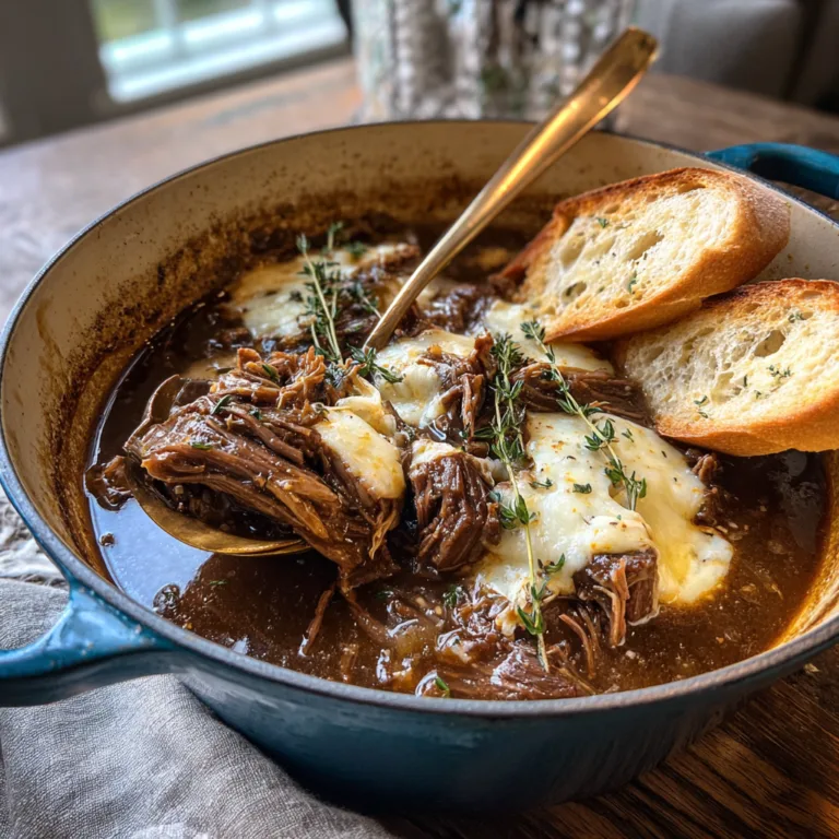 French Onion Pot Roast Recipe