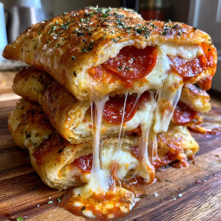 High Protein Pepperoni Pizza Rolls