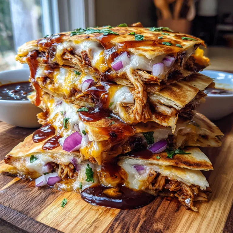BBQ Chicken Quesadillas