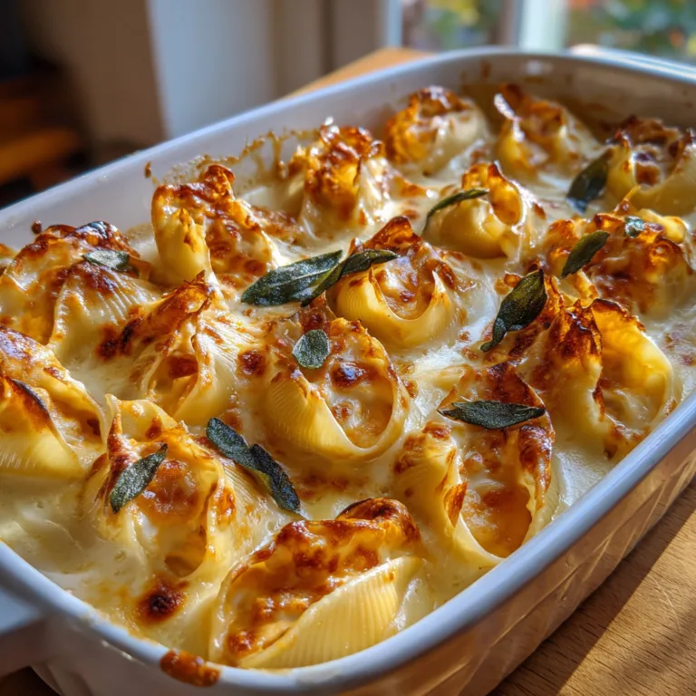 Pumpkin & Gouda Stuffed Shells