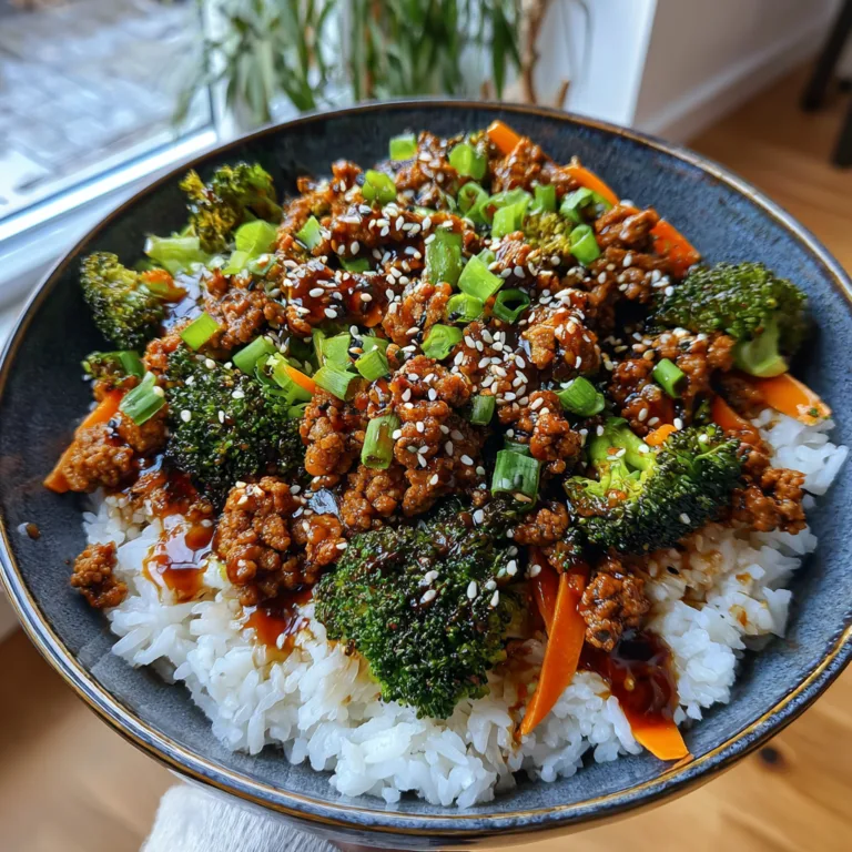 Ground Turkey Teriyaki Rice Bowls
