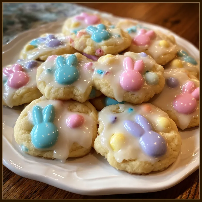 Soft Easter Bunny Cookies