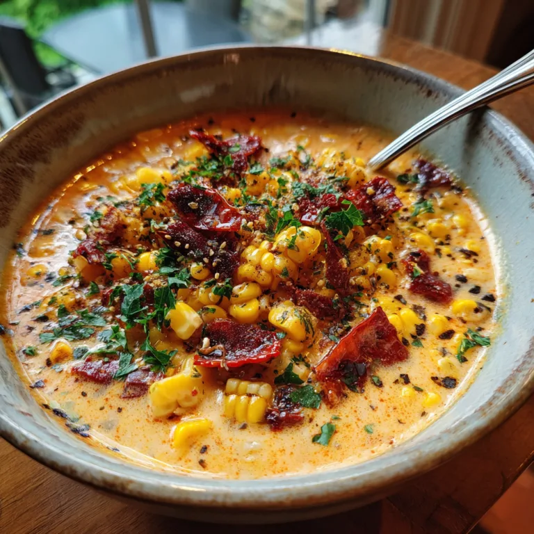 Corn & Crispy Bacon Chowder