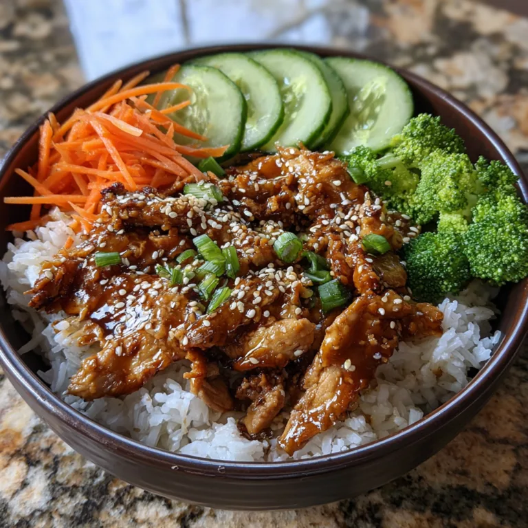 Teriyaki Chicken Rice Bowl