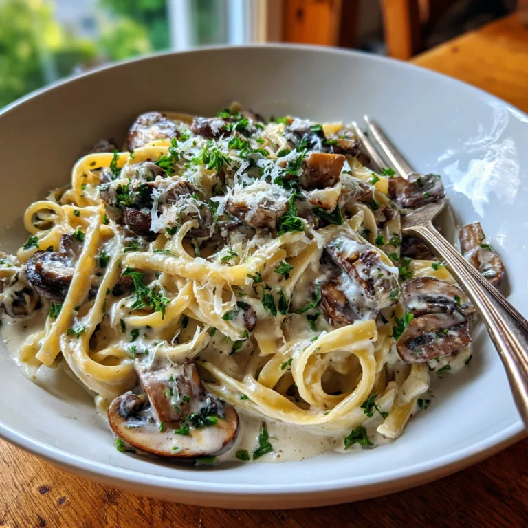 Creamy Mushroom Pasta