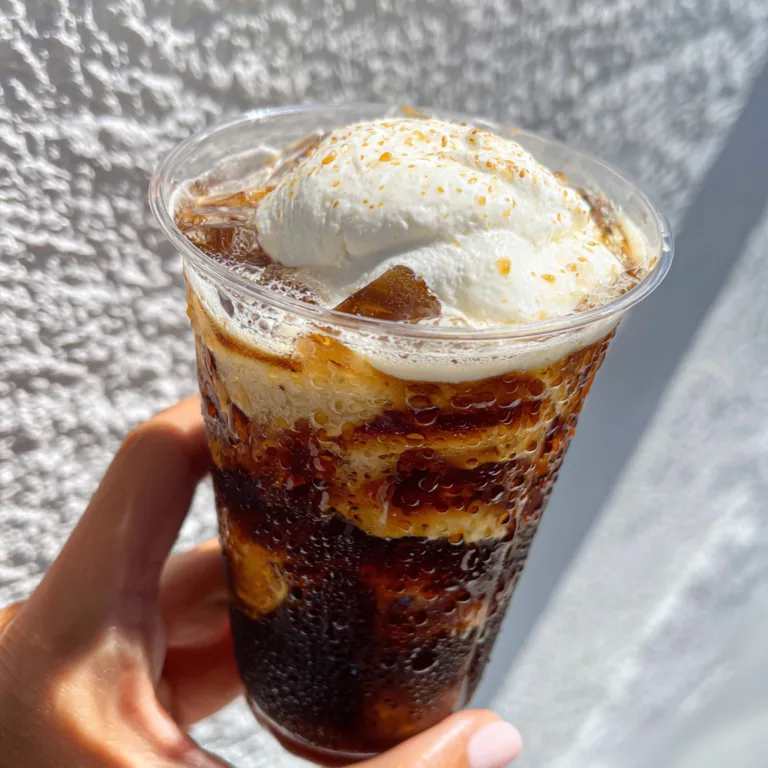 Salted Maple Latte with Vanilla