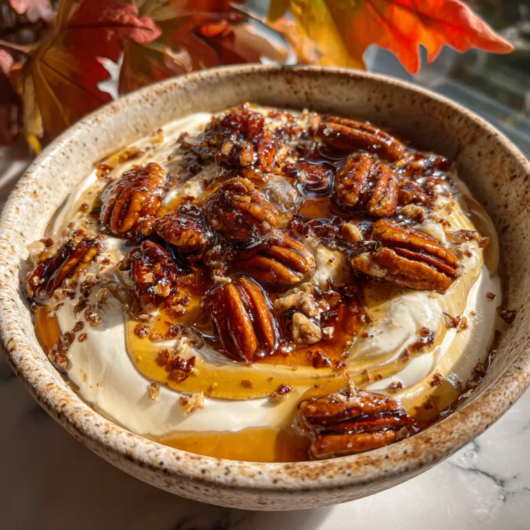 Maple Pecan Yogurt Bowl