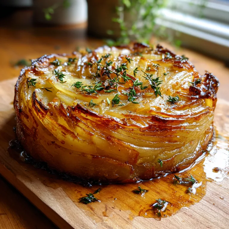 Balsamic-Thyme Potato Torte