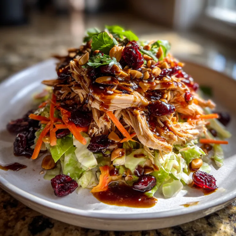Asian Chicken Cranberry Salad