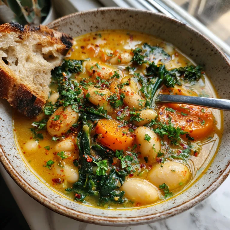 Creamy Tuscan White Bean Soup