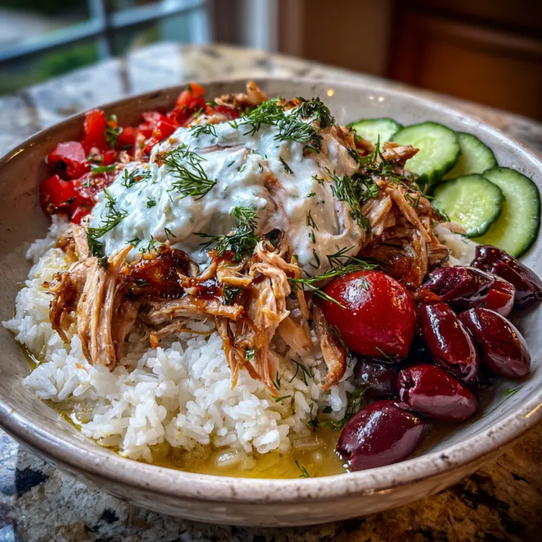 Healthy Greek Chicken Bowls
