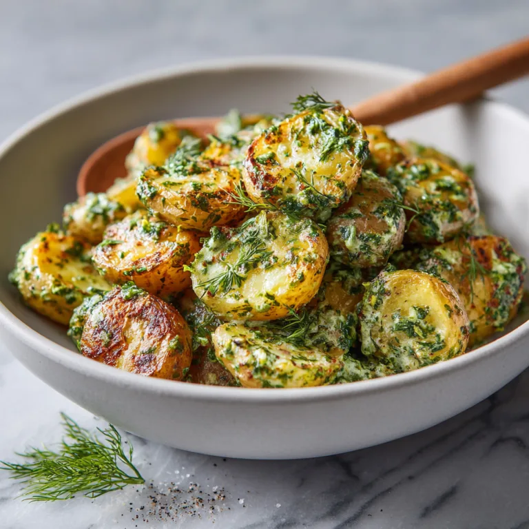 Smashed New Potato Salad