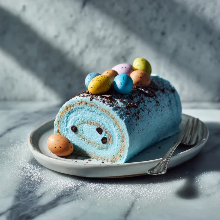 Easter Swiss Roll Cake