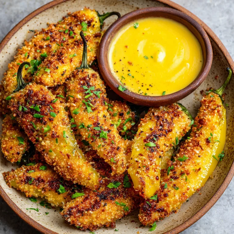 Crispy Air Fryer Banana Peppers