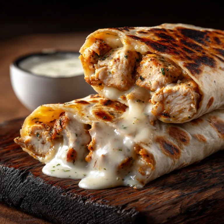 Cheesy Garlic Chicken Wraps: Your New Favorite Weeknight Obsession
