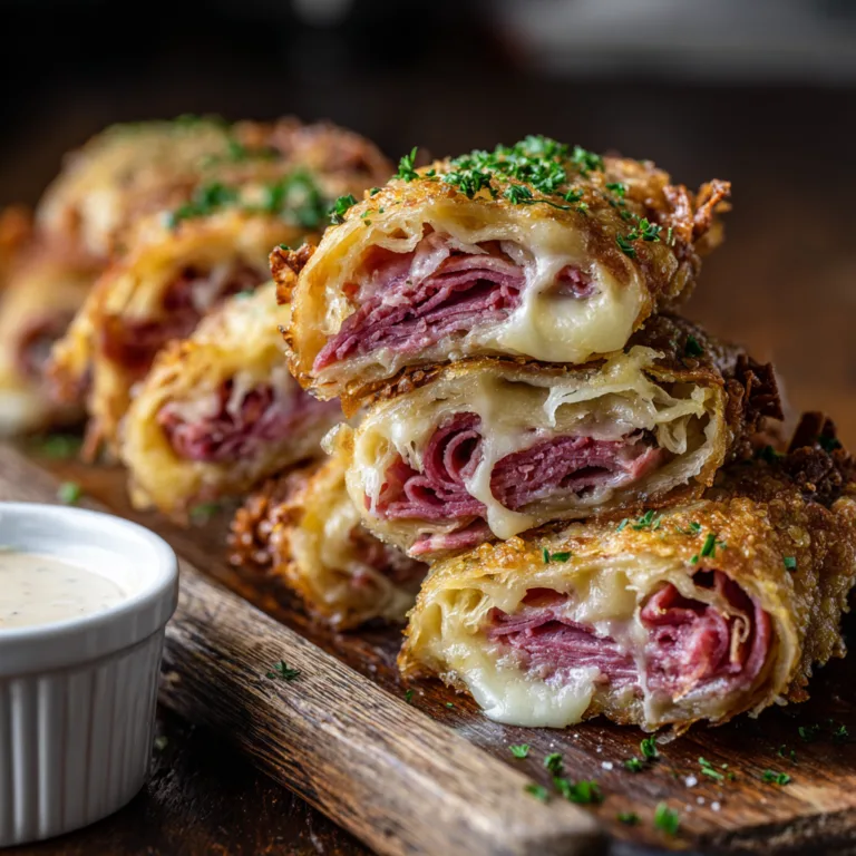 The Ultimate Keto Crispy Reuben Roll-Ups Recipe: All the Flavor, None of the Carbs