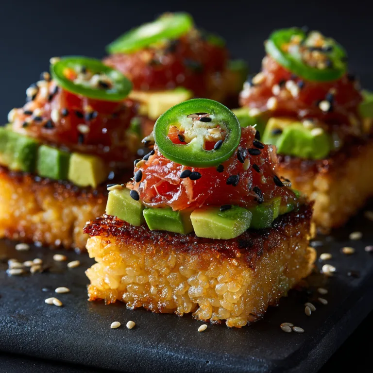 The Ultimate Nobu Copycat: Crispy Rice with Spicy Tuna