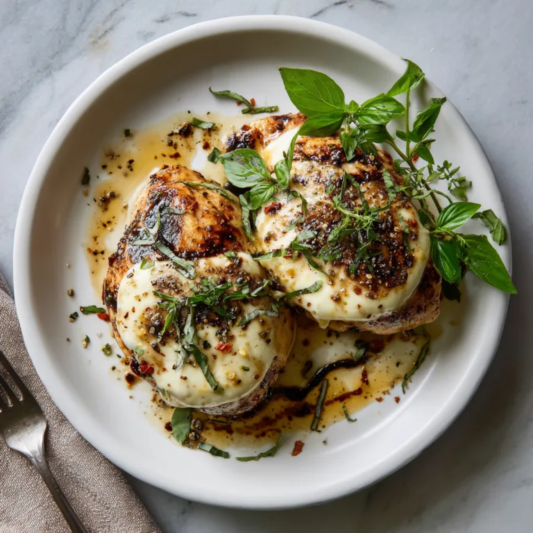 The Ultimate Balsamic Baked Chicken Breast with Mozzarella Cheese Recipe