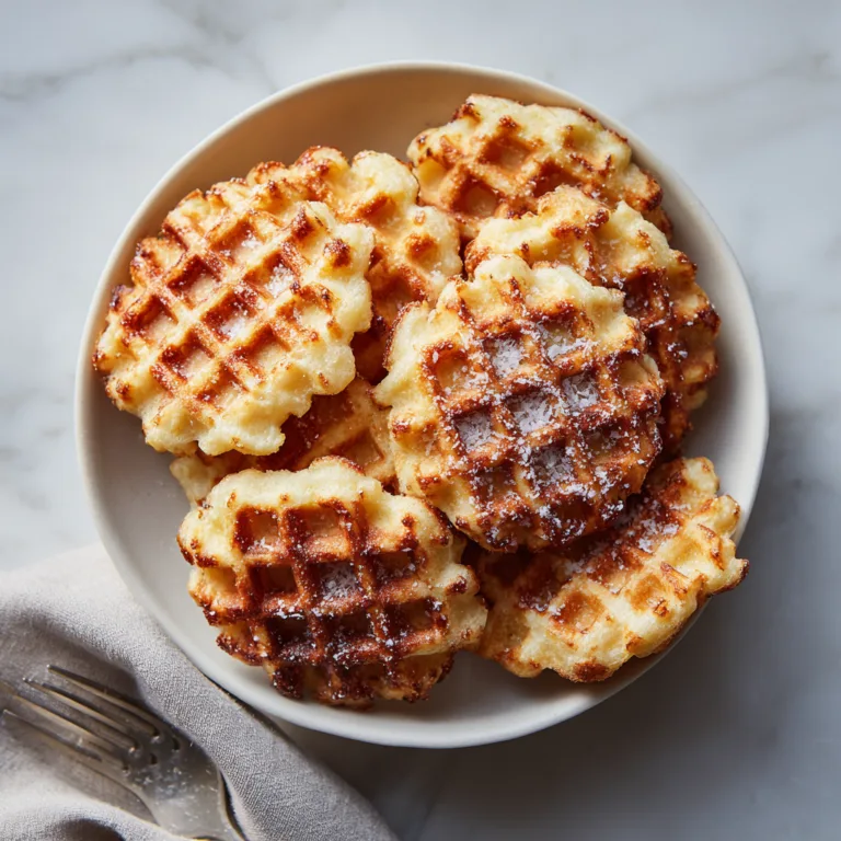 Christmas Waffle Cookie