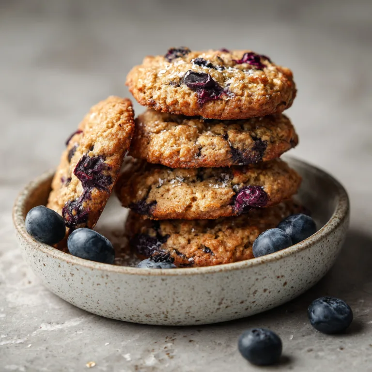 Tasty Blueberry Oatmeal Cookies: A Burst of Berry Goodness