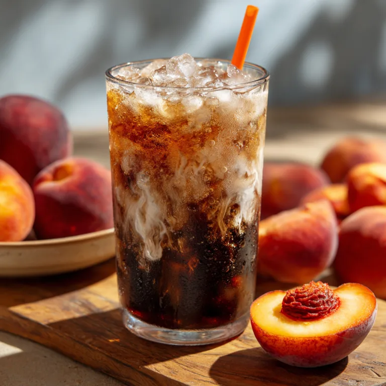 The Ultimate Dirty Peach Coke: A Refreshing Summer Twist