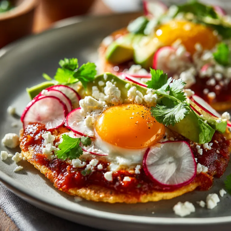 Easy and Crispy Breakfast Tostadas: The Ultimate Morning Fiesta
