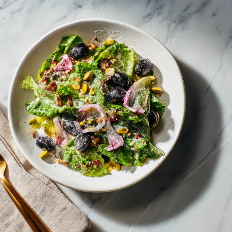 Blueberry Pistachio Spring Salad: A Refreshing and Vibrant Delight