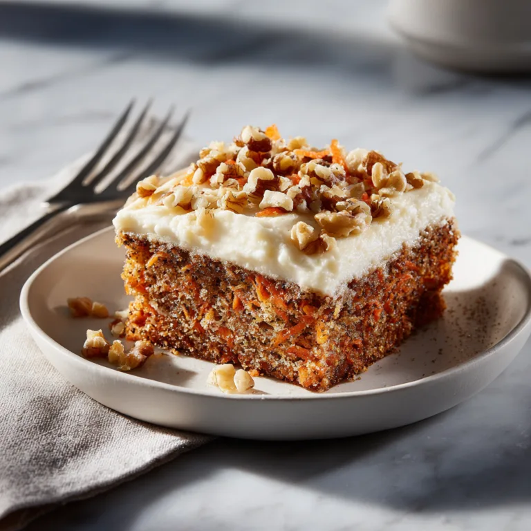 The Ultimate Easter Carrot Sheet Cake with Cream Cheese Frosting
