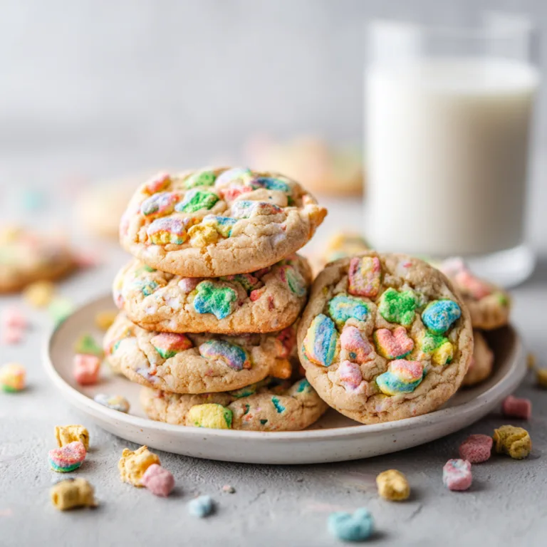 Magical Lucky Charms Cookies