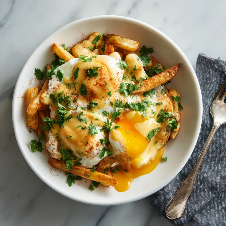 Savory Breakfast Poutine