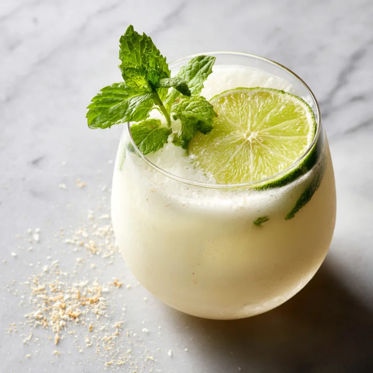 Authentic Colombian Coconut Limeade