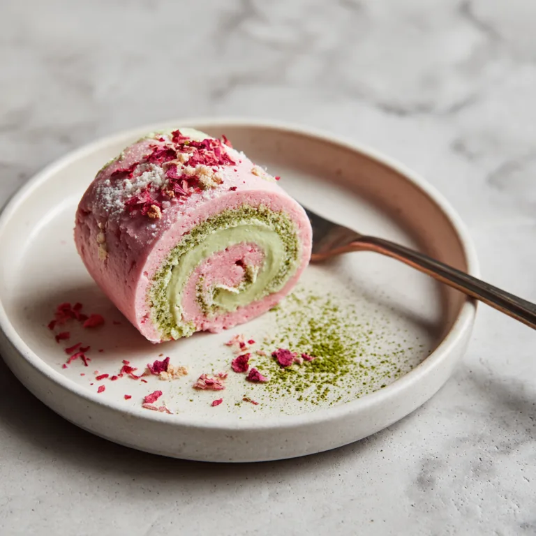 Strawberry Matcha Latte Rolls