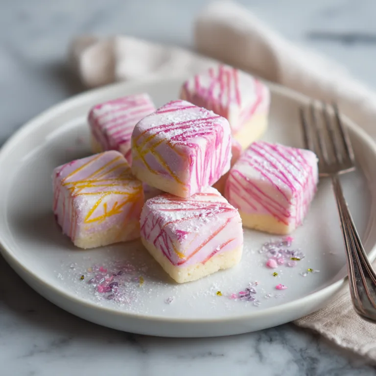 Easy No-Bake Petit Fours