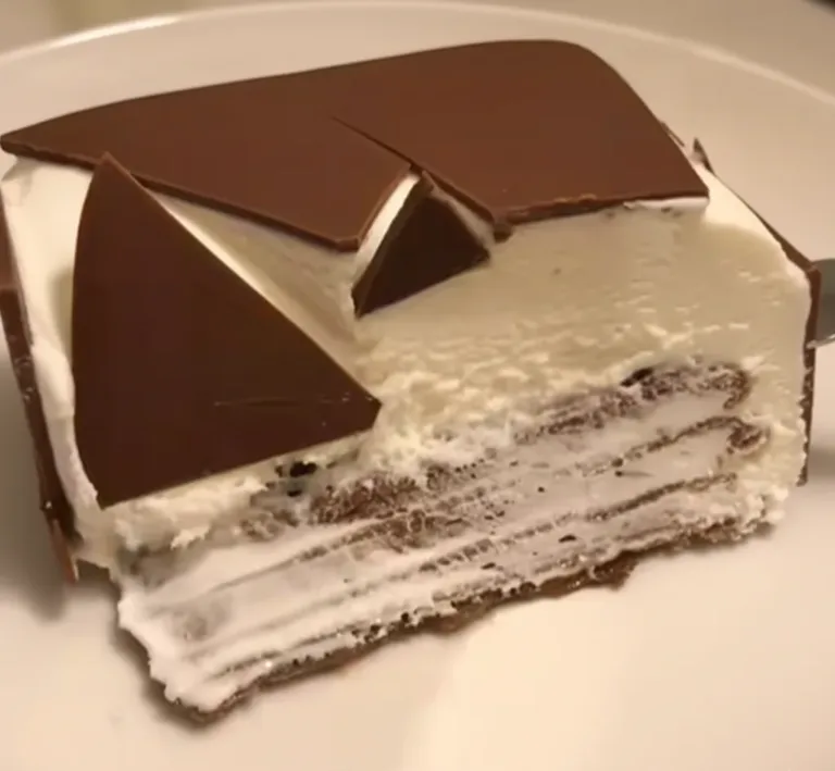 Homemade Klondike Ice Cream Bar Crunch Cake