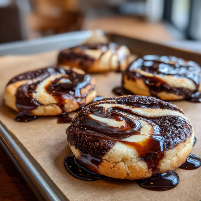 Vietnamese Coffee Marble Cookies Recipe