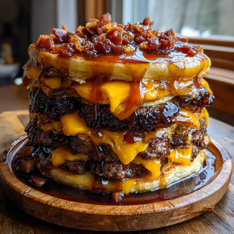 Smash Burger Pancakes: A Sweet and Savory Masterpiece