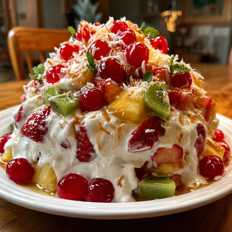 The Best Hawaiian Cheesecake Salad Ever