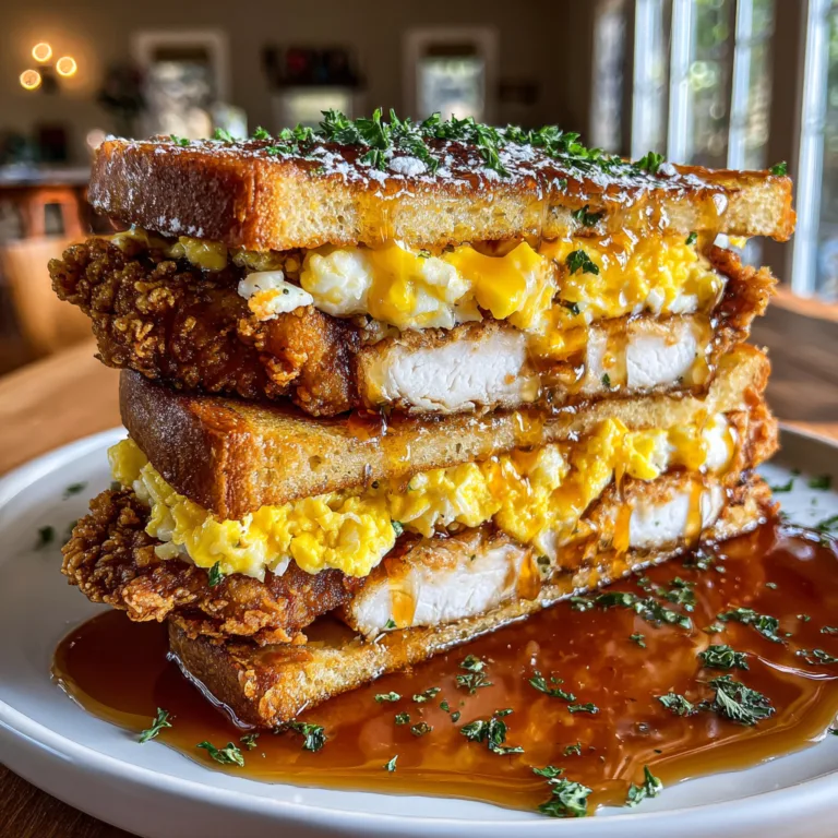 French Toast Fried Chicken Sandwich: The Ultimate Sweet and Savory Brunch Experience