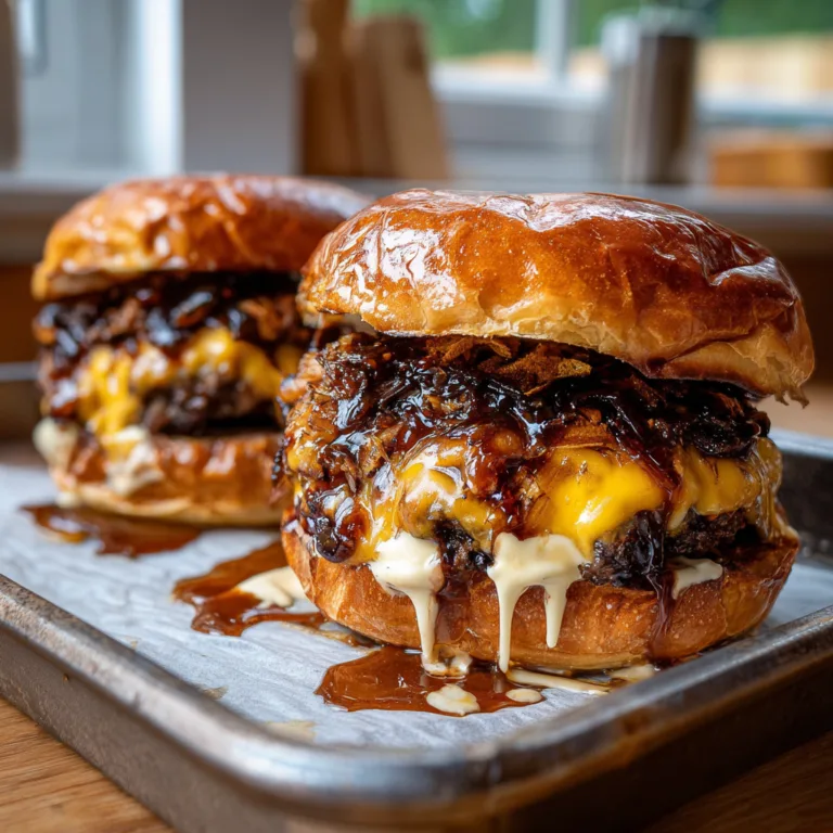 The Ultimate Umami Mushroom “Smash” Burger Recipe